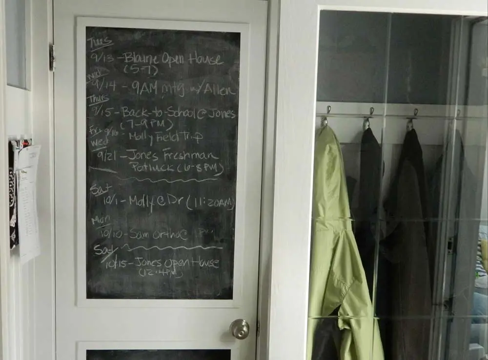 utilise-the-back-of-a-door-to-add-blackboard-paint