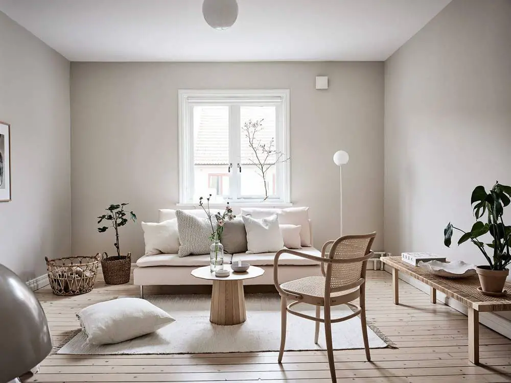 white-and-beige-living-room