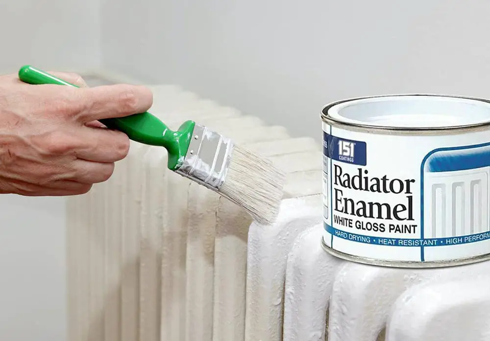 white-enamel-radiator-paint