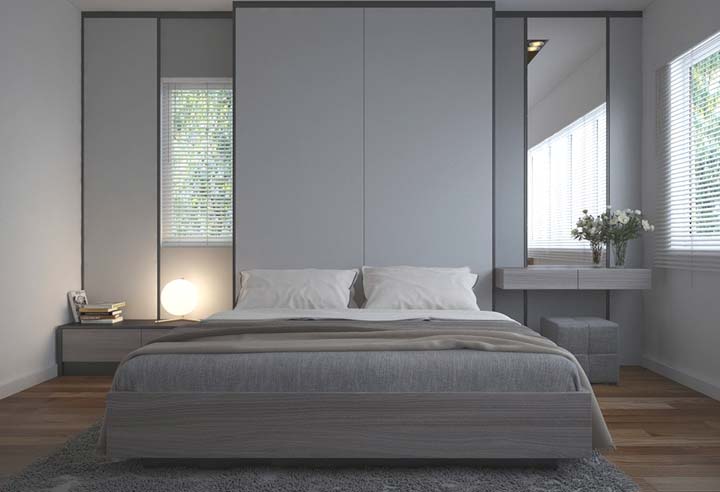 white-grey-bedroom-with-mirrors