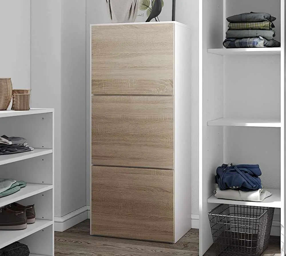 white-oak-effect-3-door-shoe-cabinet