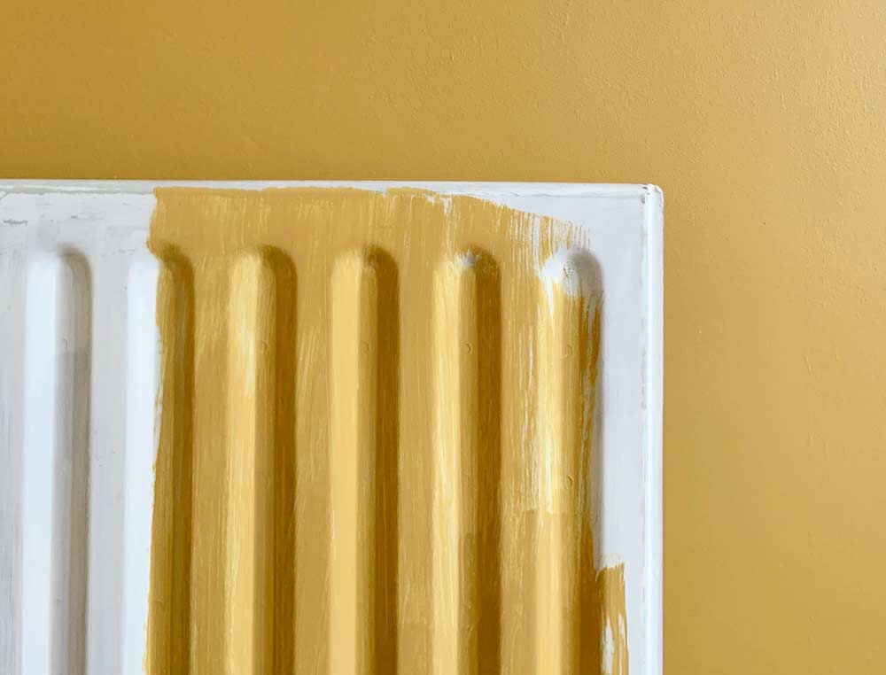 yellow-painted-radiator